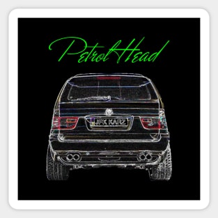 Petrol Head X5 E53 Rear End Sticker